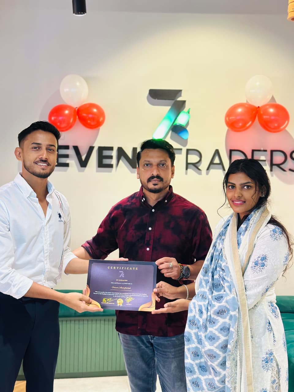 Certificate Presentation